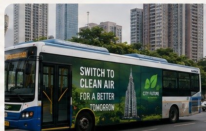 Public transport and transit advertising